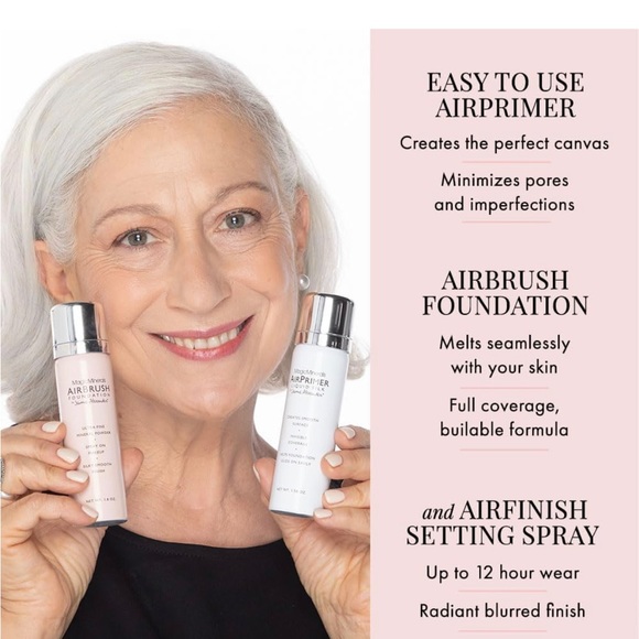 Magic minerals Airbrush foundation set by Jarome Alexander in warm medium - Picture 4 of 5